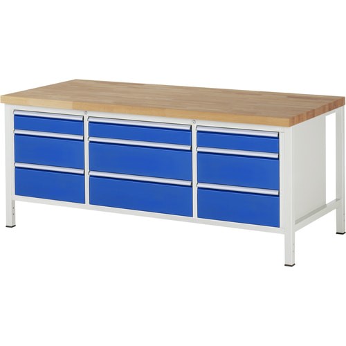 Werkbank mit 3 xl - mit,