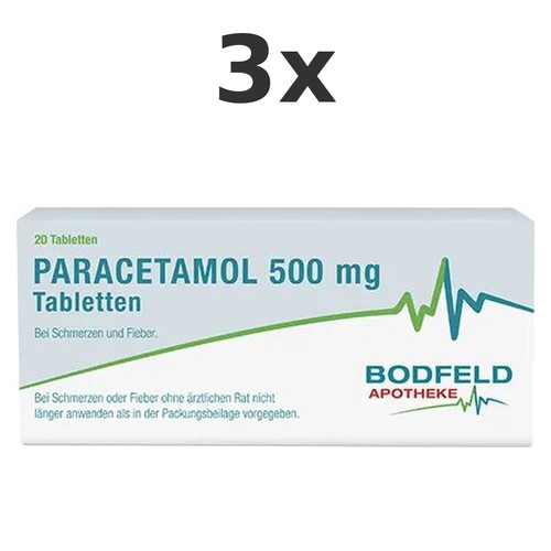 Paracetamol 500 mg - 3x,