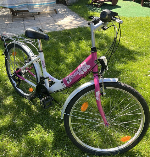 Mädchenfahrrad pink - er,
