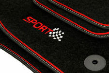 SPORT Velour Fußmatten Satz