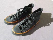 Harley Davidson High-Top Sneaker Stiefel Schwarz Biker Boots Leder Gr 40 US 7