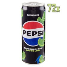 72x Pepsi Zero Zucchero Gusto