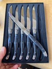 kleine neue Dessertmesser Messer Fleischmesser ähnl. Laguiole