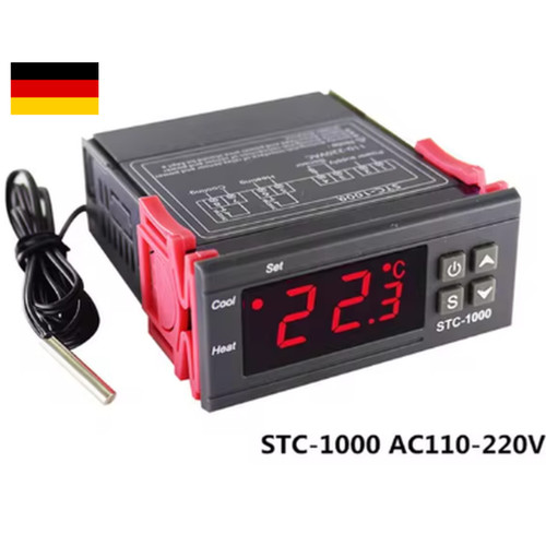 Digitaler temperaturregler - digitaler,