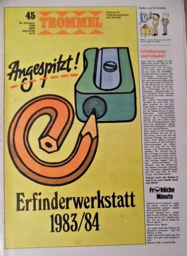 Trommel 1983 ddr zeitung - -,