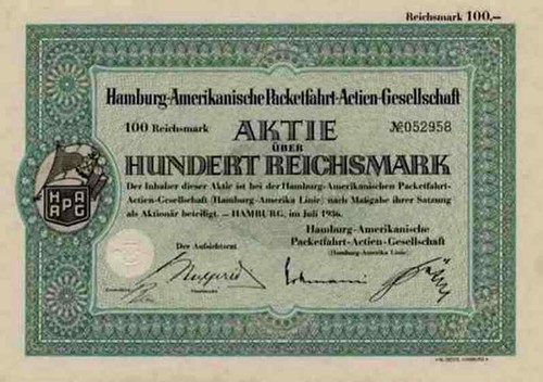 Hapag lloyd 1936 tui preussag - 1936,