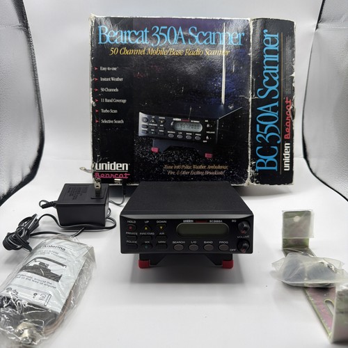 New bearcat 350a scanner - new,