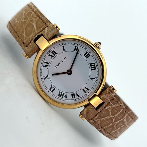 Cartier vermail damenuhr nos - cartier,