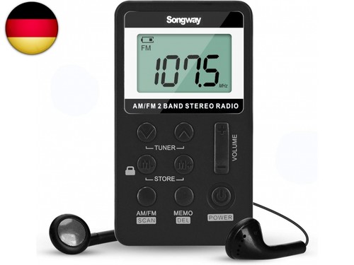 Taschenradio stereo mit - am/fm-taschenradio,
