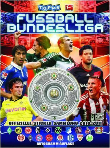 Topps fussball bundesliga 2010 - topps,