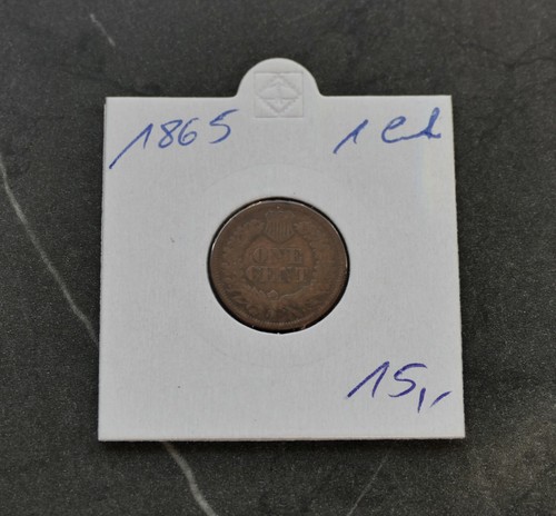 Usa cent 1865 - 1,
