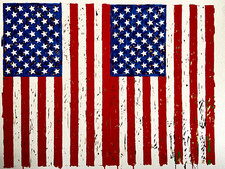 Jasper Johns Lithographie COA