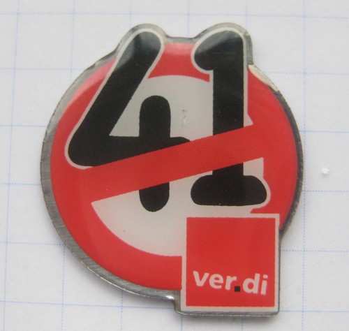 Verdi gegen 41 stunden - verdi,