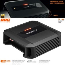 Verstärker Hertz DP 1.500 Mono 1-Kanal D Class Subwoofer-Endstufe 500 Watt RMS