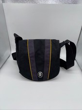 Crumpler Nikon Kameratasche Schwarz Gelb Guter Zustand SLR mit Gurt
