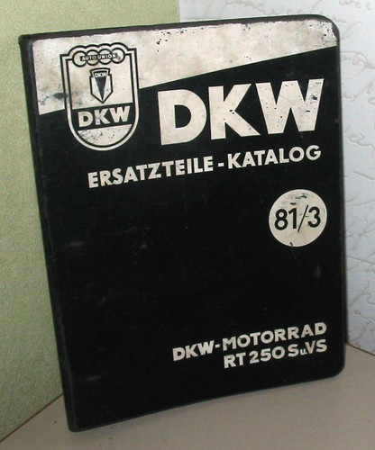 Ersatzteilkatalog dkw motorrad - ersatzteilkatalog,