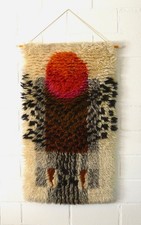 Vintage 70er Jahre Wandbehang