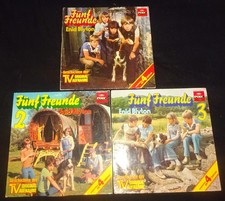3x12" FÜNF FREUNDE 1-3 *Poly* E. Blyton GUTER ZUSTAND