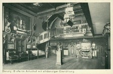 Ansichtskarte Danzig Diele im