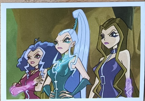 Winx club sticker nummer 198 - nummer,