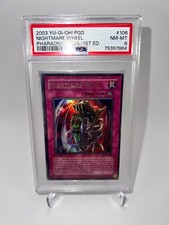 Yu-Gi-Oh! - Nightmare Wheel 1st Ed. - PSA 8 - English - Grading / Slab