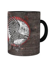 Norse Raven Kaffeetasse Hugin