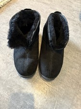 Minnetonka Lammfell Boots Schuhe Größe 39