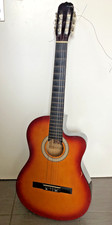 vintage Wolf Acoustic Guitar / Akustik Gitarre made in Spain