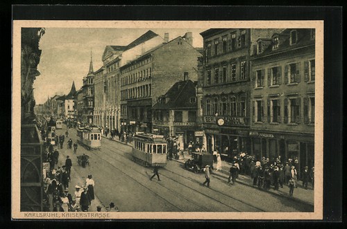 Karlsruhe kaiserstrasse mit - karlsruhe,,