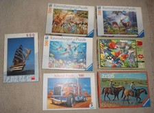 6x Puzzle 500 Teile 1x 126