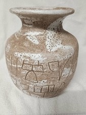 Vintage Fat Lava Keramik Vase