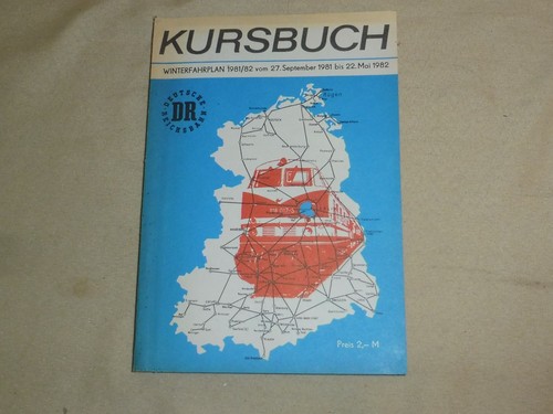Altes buch ddr kursbuch - buch,