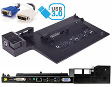 LENOVO DOCKING STATION PORT REPLICATOR THINKPAD T430 T430S + SCHLÜSSEL DOC3+SCHL