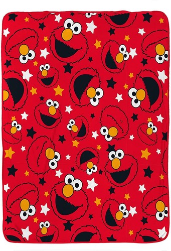 Sesamstraße fleecedecke elmo - sesamstraße,