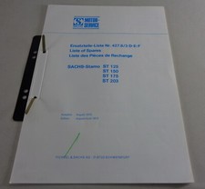 Teilekatalog / Ersatzteileliste Sachs Motor Stamo ST 125 / 150 / 175 / 203
