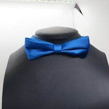 Schleife  Fliege  Krawatte  Hochzeit  Taufe  Kommunion Satin  Blau Länge 40cm