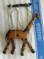ALTE MARIONETTE - GIRAFFE - HOLZ - 35 cm
