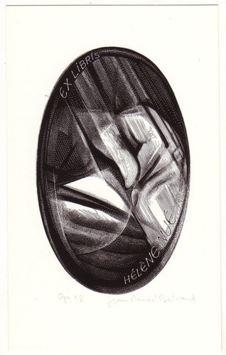 Jean marcel bertrand - bertrand:, exlibris