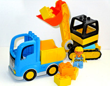 LEGO Duplo 🚧 Kleiner Raupenbagger Bagger LKW Baustelle Bob der Baumeister 🚧