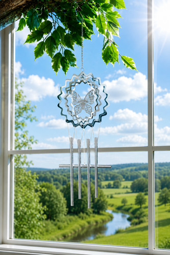 Metall windspiel spinner deko - metall,