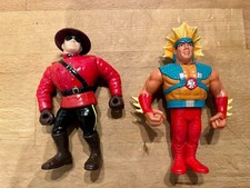 WWF Figuren 2x 90er Vintage