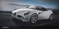 ALFA ROMEO 8C Coupe Spider 159 Brera Spider Giulietta Prospekt Brochure 2010 B15