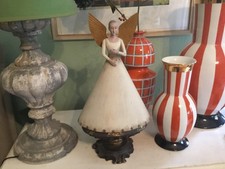 Engel im Vintage Stil Meander Rarität Shabby Chic viktorianischen Stil 