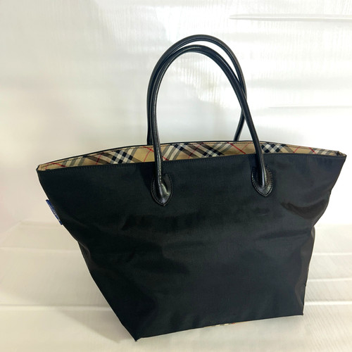 Burberrys blue label tote bag - label,