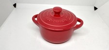 Küchenprofi Provence ;omo-Töpchen aus Keramik Cocotte rot ca. 12cm Durchmesser