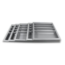 Scoop II Universal Besteckeinsatz Schubladen 50-100 cm Besteckkasten Grau