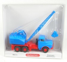 MAN - Fuchs Kranwagen (himmelblau) 1:87 Wiking