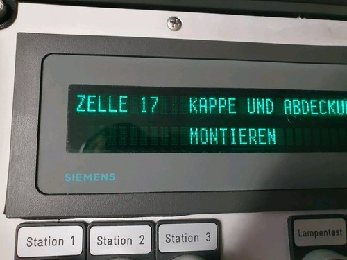 Siemens td1 display - siemens,