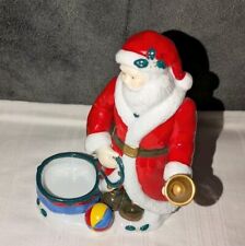 Schöner Weihnachtsmann Teelichthalter Porzellan H15cm Avon Top Zustand OVP