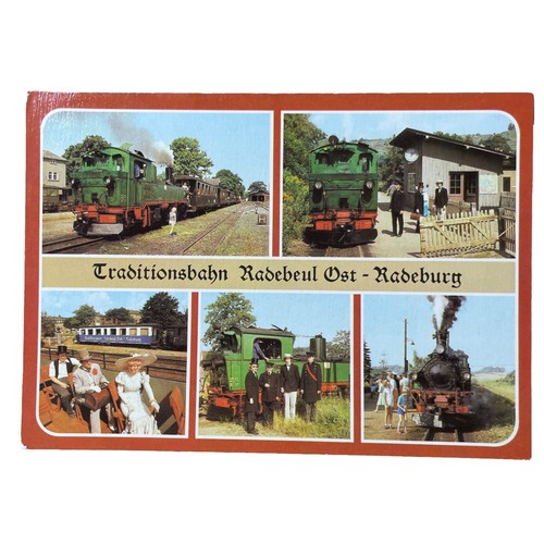 Ansichtskarte eisenbahn - ansichtskarte, ak